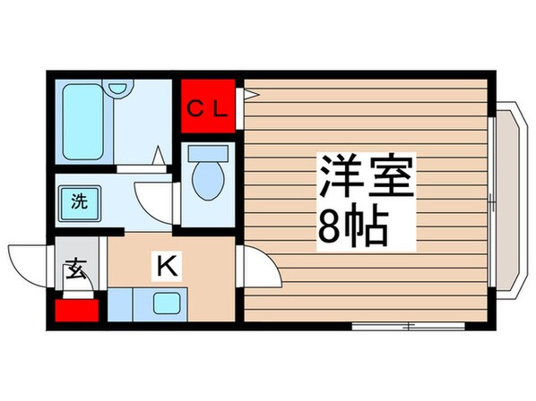 アレーグルハイムの物件間取画像